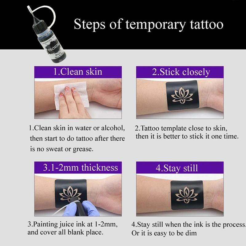 Multi-Colors Tattoo Ink Body Art Pigment Professional Beauty Paints Makeup Tattoo Supplies Semi-Permanent Liquid Tattoo Paste