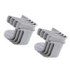 8pcs Lock Sheet Holders Easy Installation Set Bed Sheet Holder for Single Double Queen and King