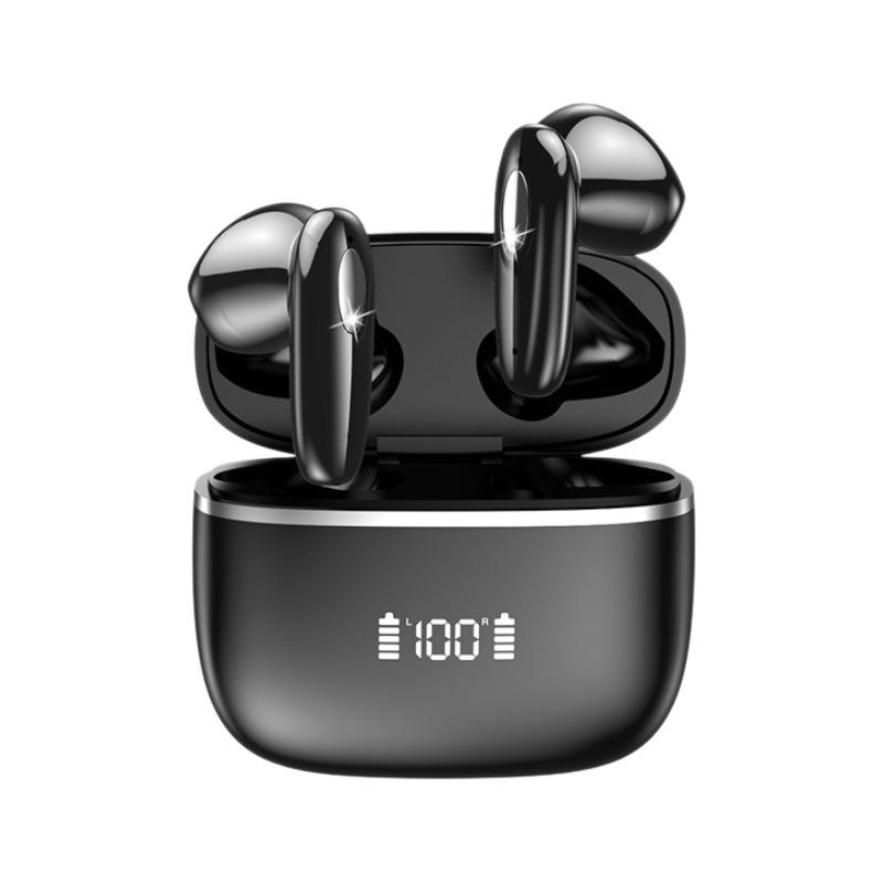 

Bluetooth-гарнитура T19 true dual Mai ENC трансграничная взрывная одинарная 8 часов сверхдлительного времени автономной работы чёрный