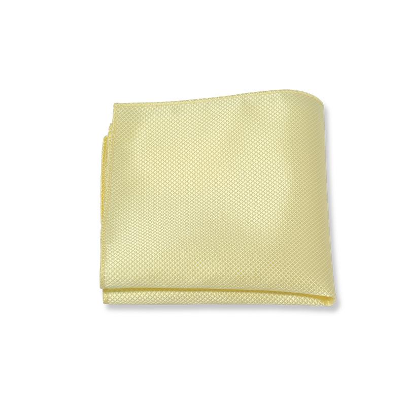 Gestreifte Einstecktuch für Herren - Anzugzubehör aus Polyester-Baumwolle, Taschentuch, Retro-Stil