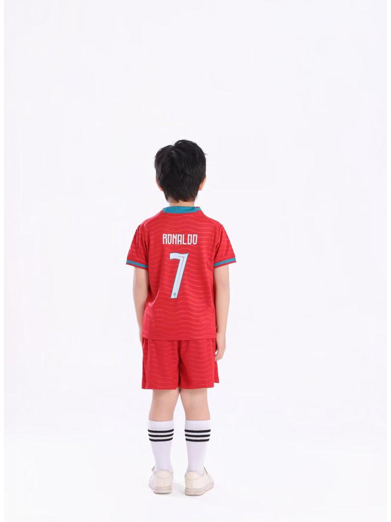 Portugals Nationalteam Fotbollströja (2026-27) för Barn & Vuxna, Storlekar 14-3XL.