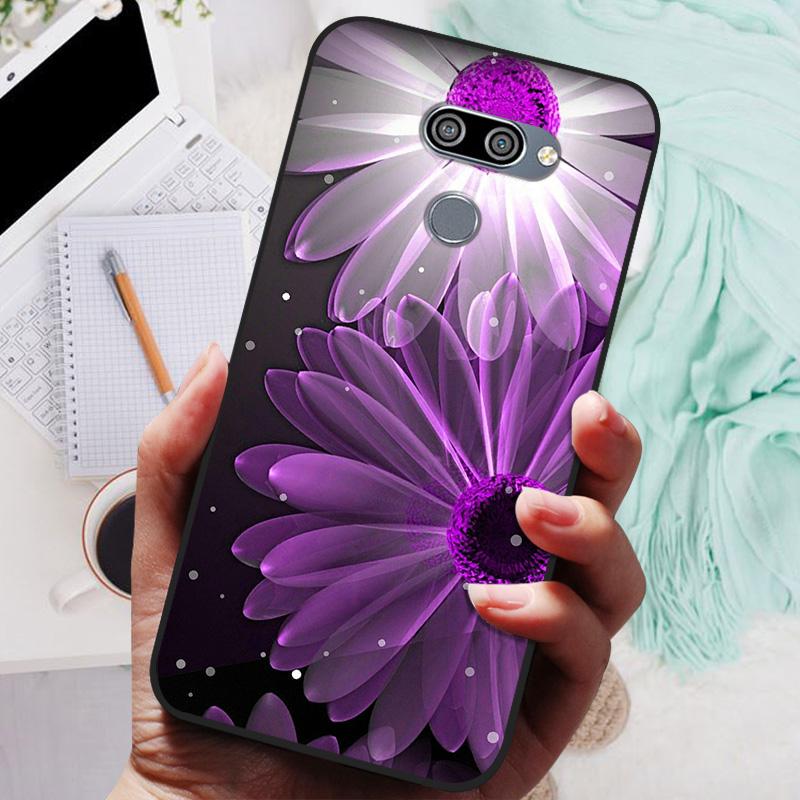for LG K50 Q60 Case K 50  Soft TPU Silicone Phone Covers for LG Q60 LGK50 K 50 LGQ60 Case Bumper  Q 60 Shockproof Coque Cover