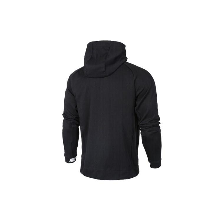 Nike Athleisure Casual Sports Logo Printing Hooded Jacket Black Men's 861743-010