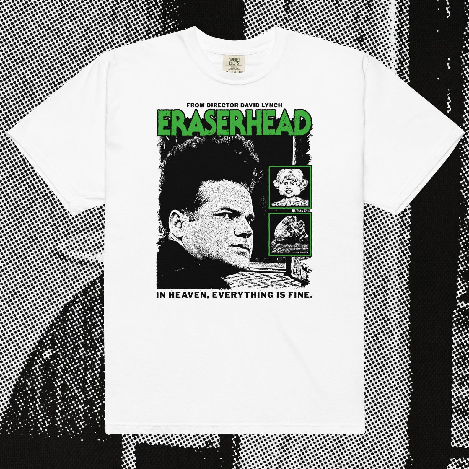 Eraserhead Directed By David Lynch: Horror Comfort Colors T-Shirt XL