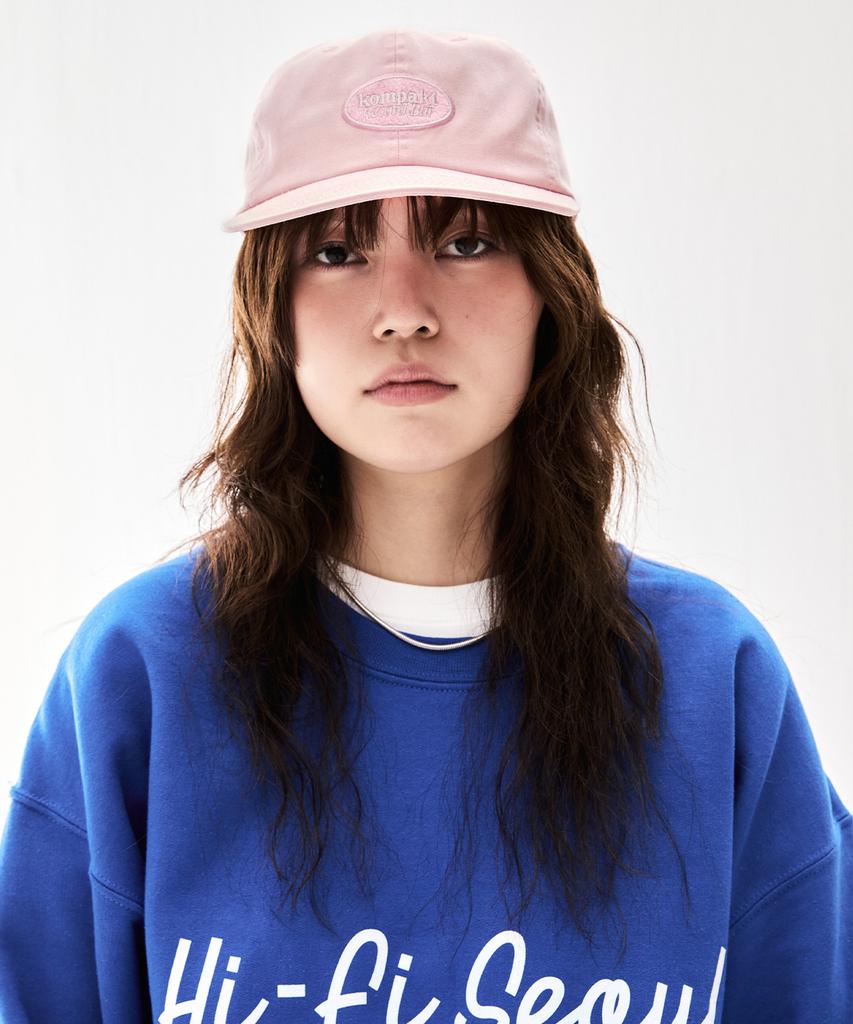 Kompaegteulekodeuba Krb 6Panel Oval Logo Cap - Pink