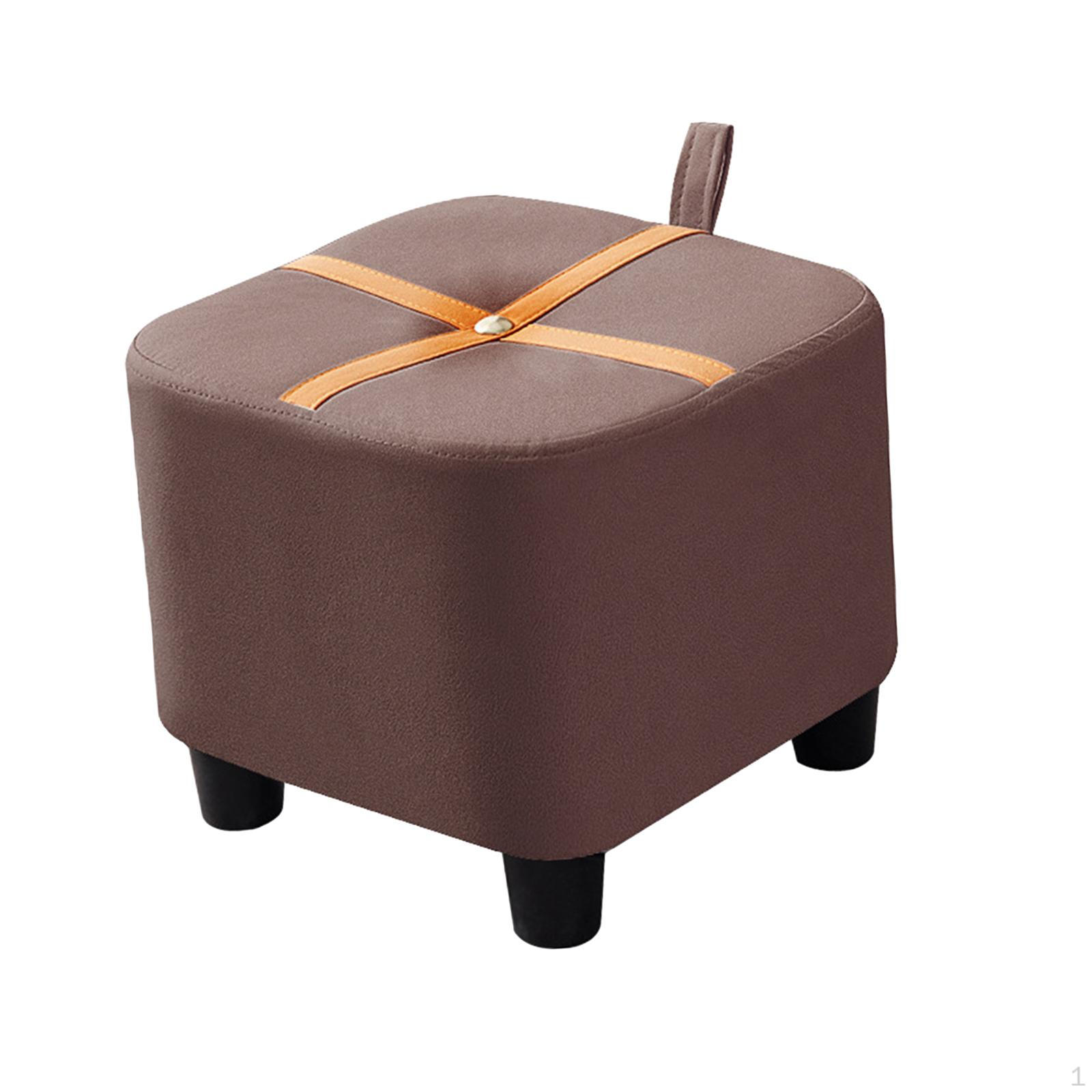Компактная и стильная подставка для ног для домашнего офиса коричневый 2090₽