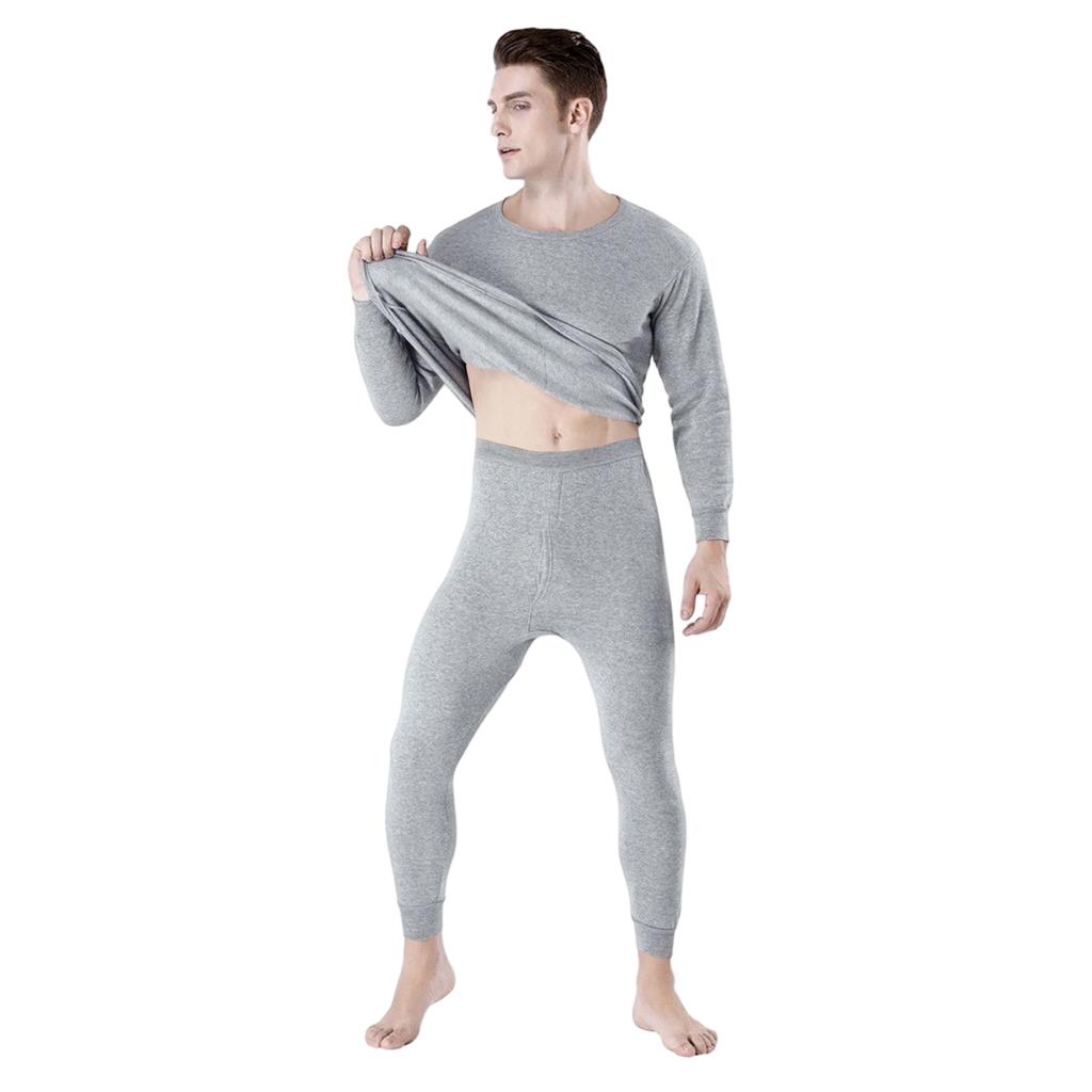 Men's Thermal Underwear Set, And Winter , Thin, Color Thermal Underwear.