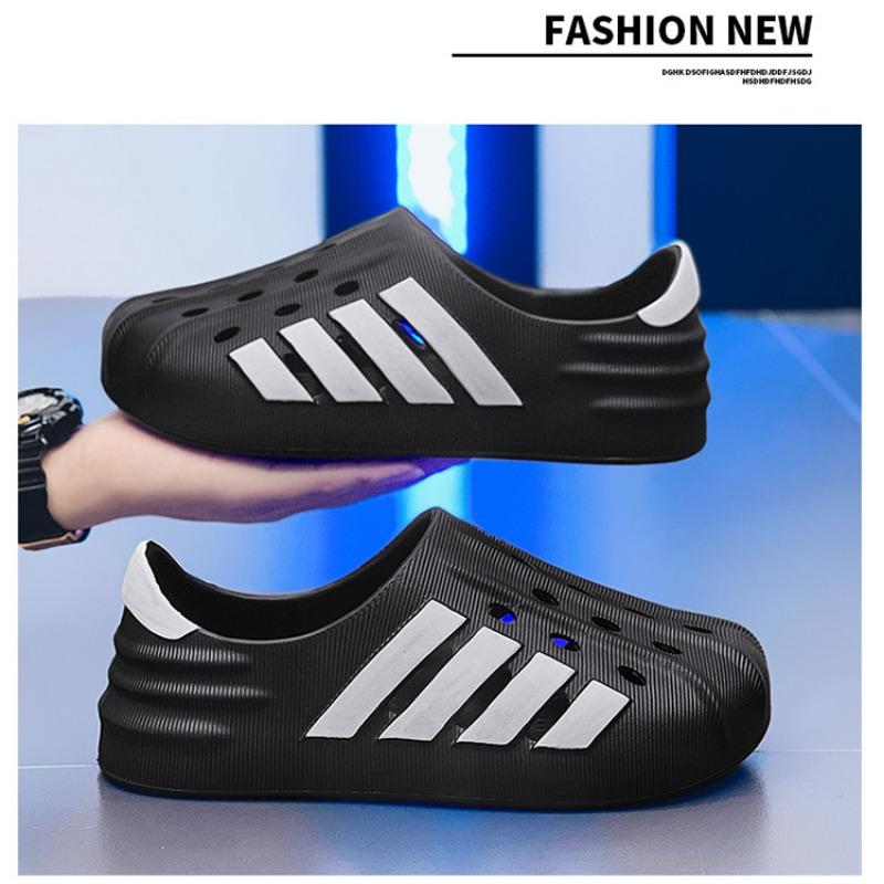 Men's Breathable Clogs Hollow-out Non-slip Casual Slip-on Sandals