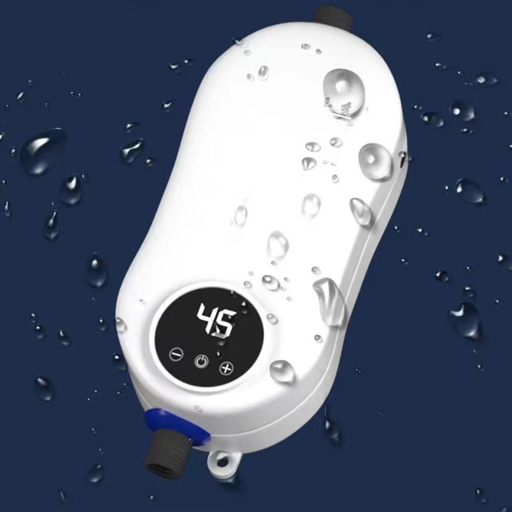 Portable Instant Tankless Water Heater Electric Hot Water Heater for UK/US/EU Household Appliance