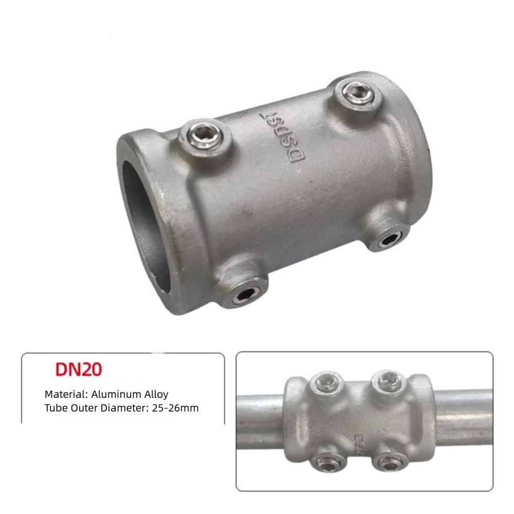Fixed Buckle Pipe Fitting Connector 3\4" Circular Pipe Connector Frame Fasteners Steel Tube Shelf