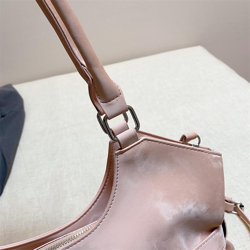 Damen Mode Große Kapazität PU Tragetasche Lässige Schulterhandtasche mit Verstellbarem Riemen