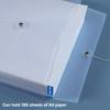 2Pcs Waterproof Envelopes With Cord Buckle Super Thick A4 Size Plastic Folder Extended Angle Braces Reusable Clear Envelopes