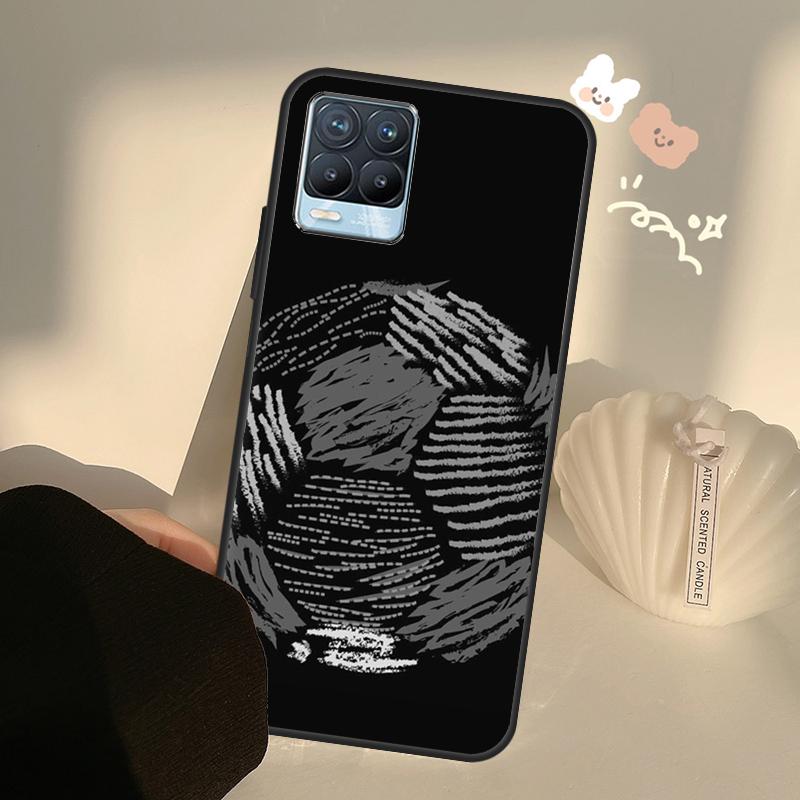 Football Soccer Ball Case For Realme GT7 Pro GT6 C65 C67 C61 C53 C55 C51 C25 C63 C71 C75 11 12 13 14 15 Pro Plus