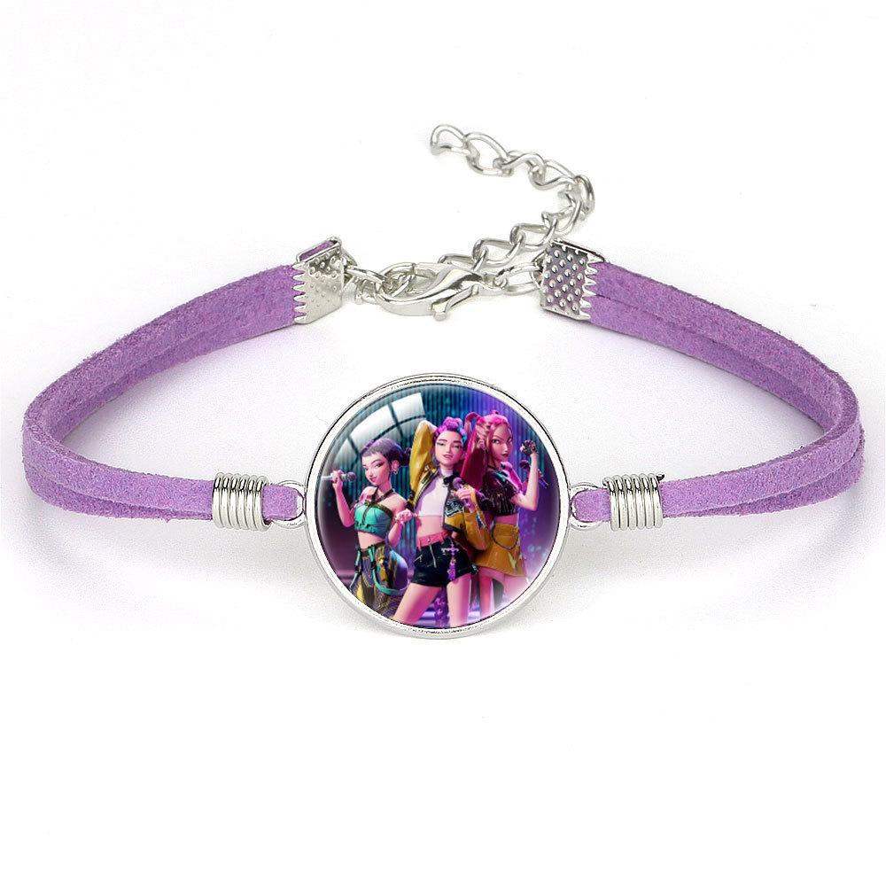 Rumi Zoey Mira Velvet Rope Bracelet Fashion Simple Crystal Jewelry