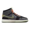 (GS) Air Jordan 1 Mid SE Craft 'Anthracite Light Olive' Kids' FD5847-003