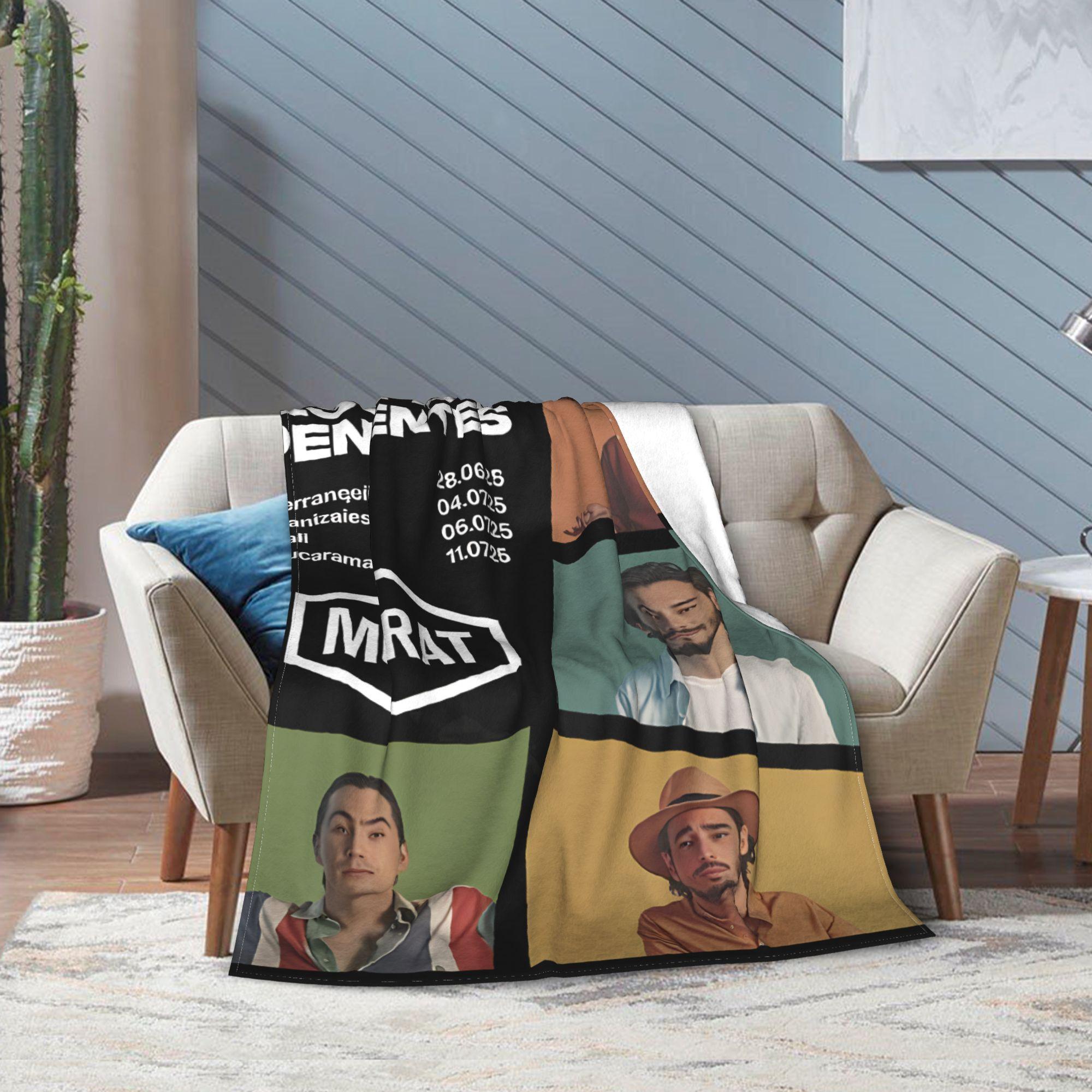 

Morat Band POP Rock Music Tour Blanket Ultra Soft Throw Blankets for Sofa 50x60 Inch Multiple Sizes Rug Piece 150x200cm