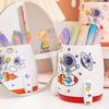 Creative Rocket Pen Holder Large Capacity Kids Desk Organizer Multi-Functional Storage Box for Pens And Stationery