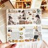 4 Sheet Cute Snack Stickers, Adorable Food Designs (Cookies, Candies) for Hand Account Decoration