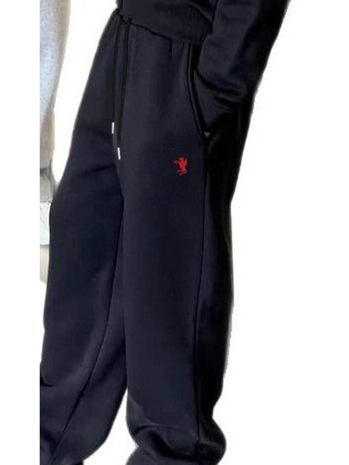 Pánská trendy podzimní ležérní mikina s kapucí a zipem, sada bund