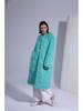 Women's Eco-Friendly Faux Lamb Curly Fur Coat - European & American Style Overcoat