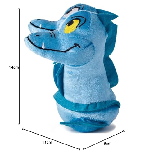 Disney Character Washable Beans Collection Flotsam & Jetsam Plush Toy, Approximately 14cm Tall
