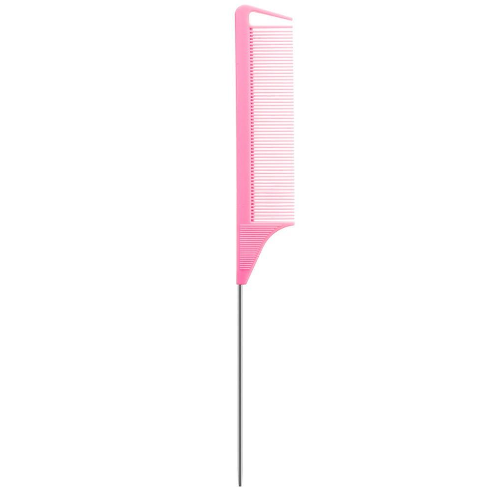 Stainless Steel Pointed Tail Hair Professional Hair Comb Hair Brush Salon Hair Styling Tool Hair Comb Special for Real Hair Wigs