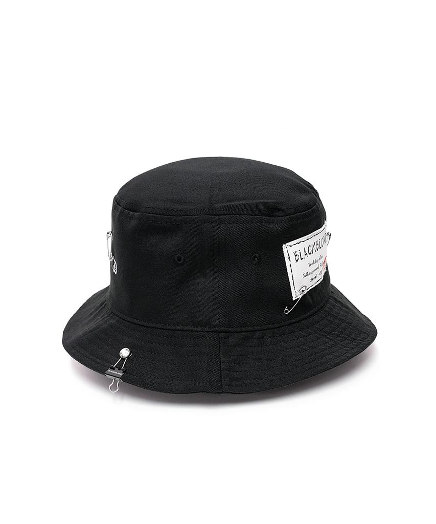 BLACKBLOND Vividi Envy Patch Bucket Hat (Black)