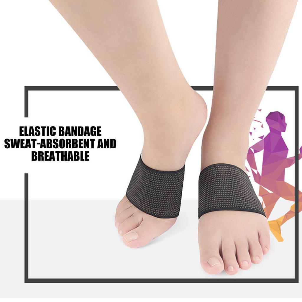 Compression Arch Support Sleeves Foot Pain Relief Arch Wrap for Plantar Fasciitis Foot Care