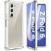 Case for Samsung Galaxy Z Fold 6 - Shockproof Silicone Anti-Scratch Transparent Slim Reinforced Corners