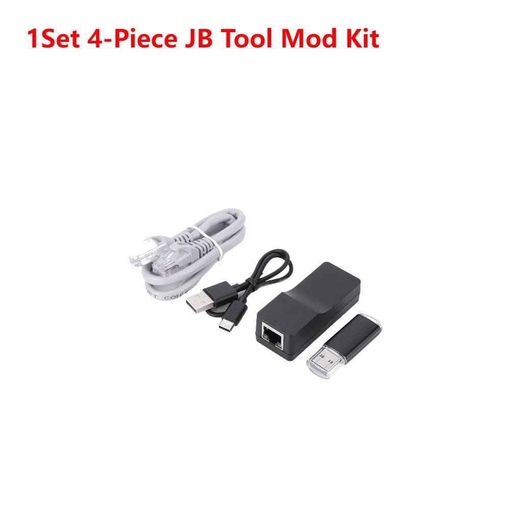 20/1Set One-Key JB Tool Mod Kit JB Adapters With USB Drive Ethernet Type-C Cable Gaming Accessories For PS4 FW 9.0 11.0 System