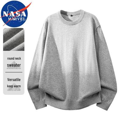 Men's NASA MARVEL Crewneck Loose Fit Warm Pullover