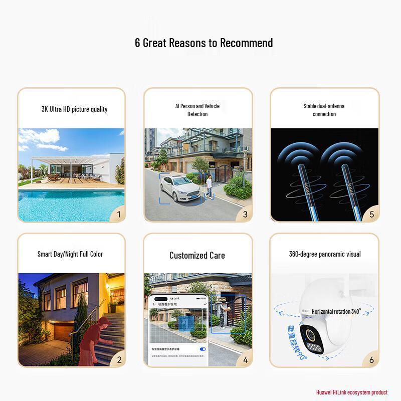 Huawei Smart Selection 3K Outdoor Wireless Security Camera