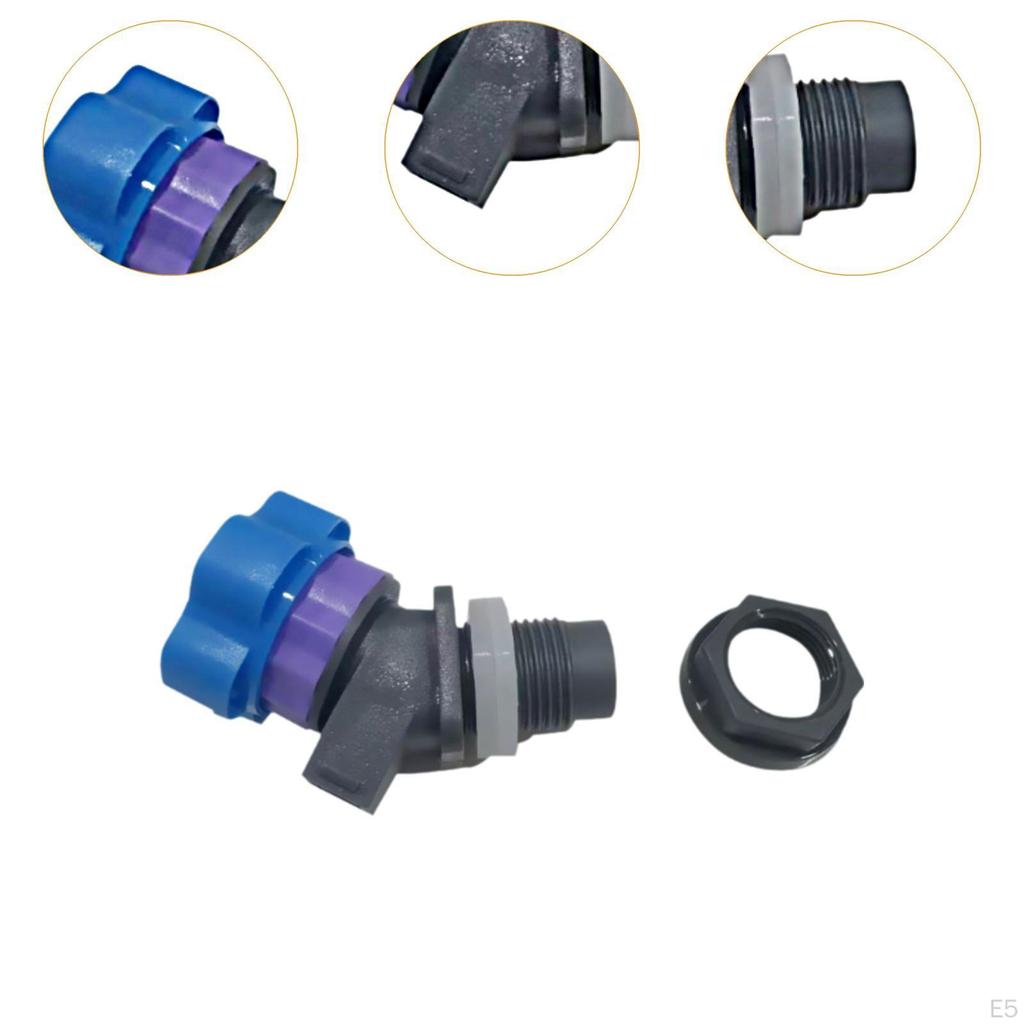 Water Faucet Garden Spigot Leakproof Knob Spout for Picnic Jug Tank Juice Beverage