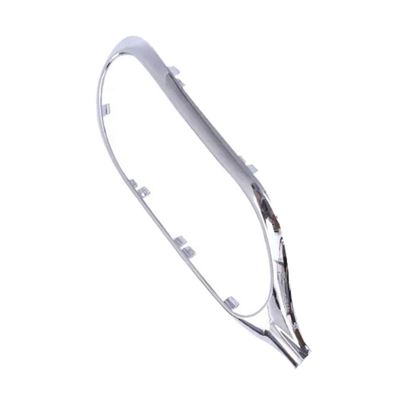 A51K-2 STÜCK Stoßstange Auspuffrohr Abdeckung Zierleiste Silber Kunststoff Für Mercedes Benz S-Klasse W222 S320 S350 S400 S450 A2228852900 A2228853