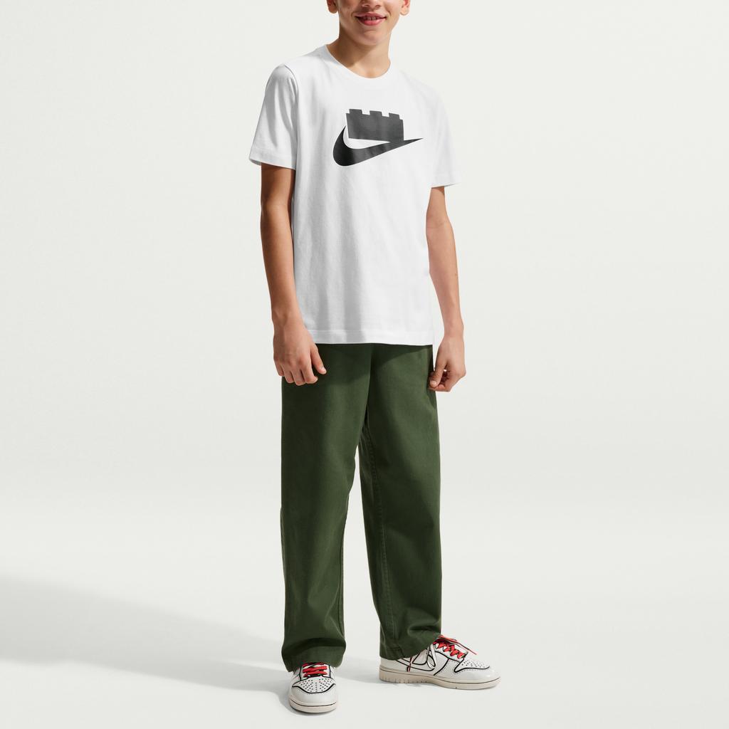 Nike X LEGO Kids T Shirts Crew Neck Moderate II5198-100