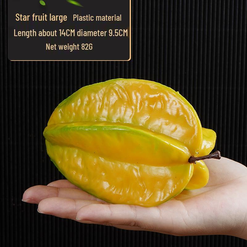 Plastic Apple Fruit and Vegetable Teaching Aid Prop Figurine for Early Education Display