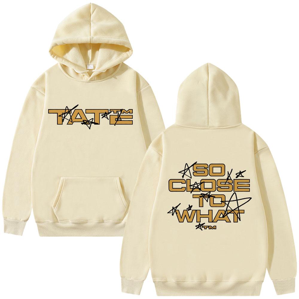 Singer Tate McRae So Close To What Miss Possessive Tour 2025 Hoodie Men Women Fashion Vintage Fleece Pullover Hoodies