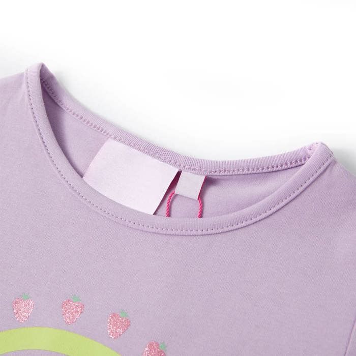 T-shirt pour enfants lilas 92/104/116/128/140