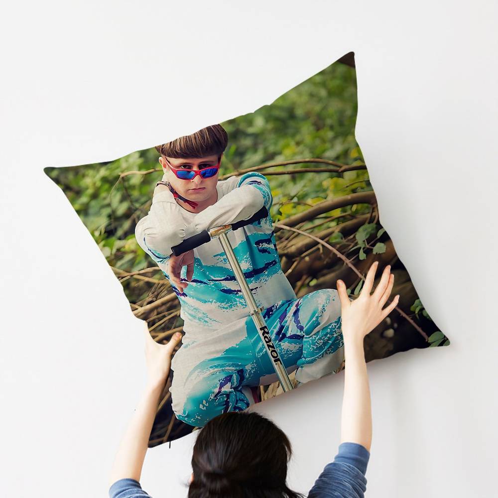 Singer Oliver Tree Nickell Pillow Cushion Cover Pillowcase Living Room Sofa Home Decor Customized