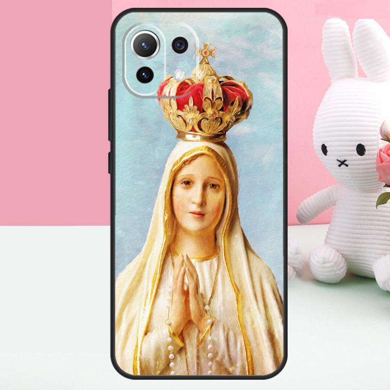 Virgin De Guadalupe Virgen Mary Case For Xiaomi 15T 13T 14T 17 Pro Max 15 14 Ultra POCO X7 Pro X5 X6 F5 F6 F7 F8 Ultra Funda