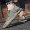 Pantofi din stofă Pantofi bărbați Tendință de vară Old Beijing Slip On Respirabil Pânză de mătase de gheață Pantofi casual pentru bărbați