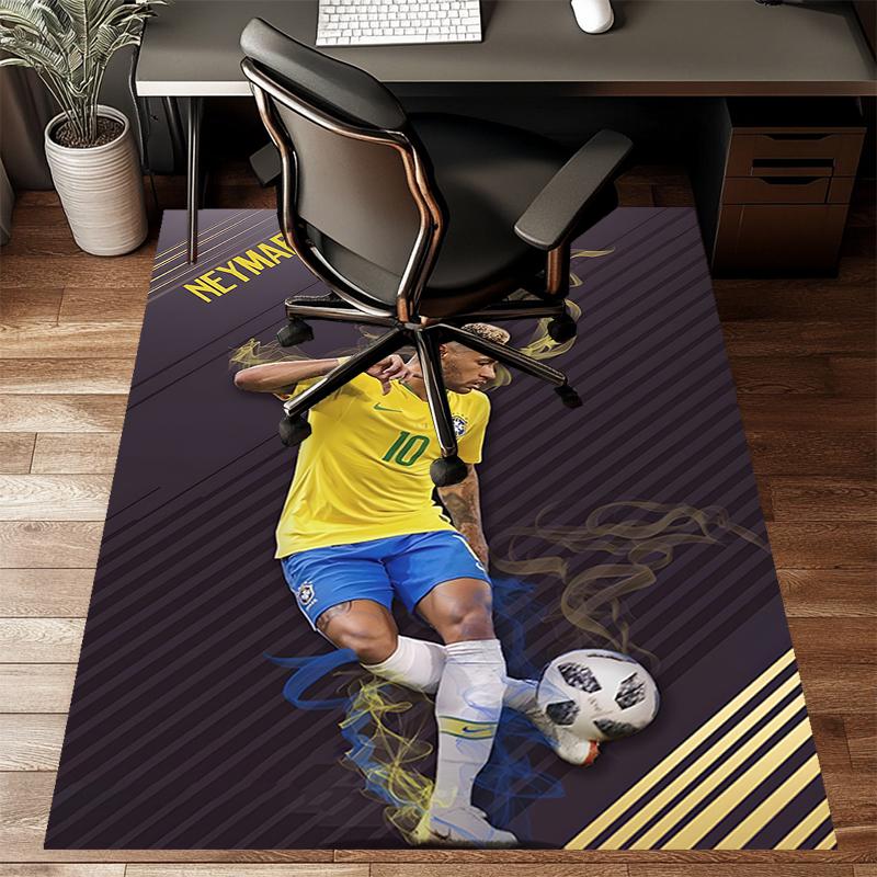 1pc Neymar14 Design Printed Area Rug Carpet for Bedroom Living Room Home Decor Rugs Mat Non Slip Mat Rug for Bedside