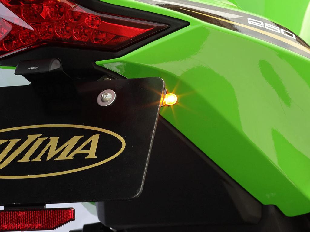 Kijima Motorradteile Nano Blinkerlampe Ultra Klein Kombination