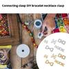 Full Zirconia Detailed DIY Jewelry Clasps Fashionable DIY Handcraft Clasp Selection with Micro Paved Zircon for Jewelry