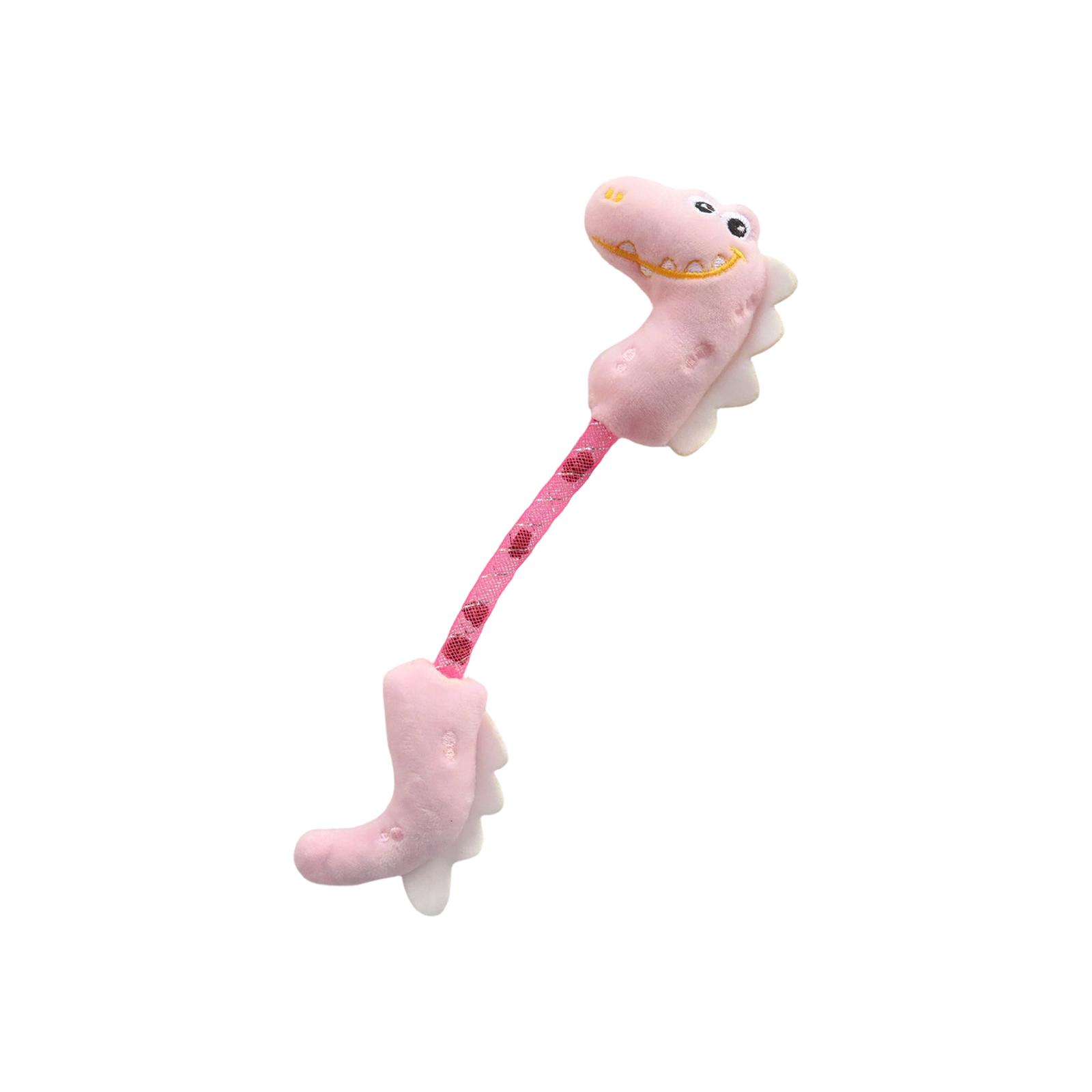 

Cute Dinosaur Shaped Cats Toy With Silvervine, Interactive Plush Cats Chew Toy For Teething, Mesh Spring Catnip Toy For Indoor Cats, Fun Crinkle One Size рожевий