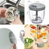 1 piece Manual meat grinder garlic mincer rotary garlic press vegetable onion cutter kitchen cooking accessories for Home