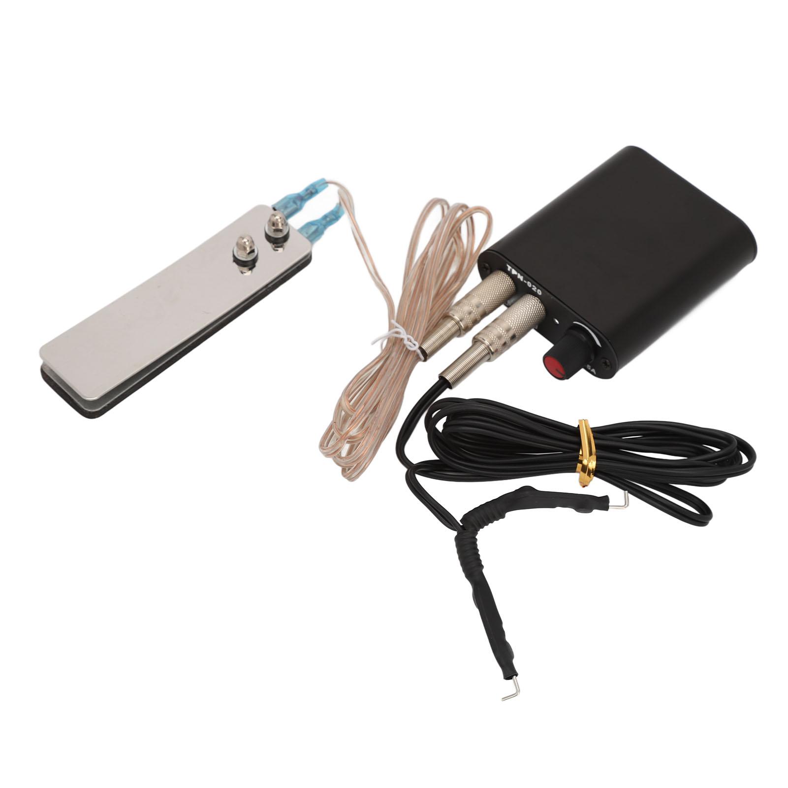 

Tattoo Power Supply Pedal Clip Cord Set Voltage Adjustable Powerful Portable Tattoo Supplies Kit US Plug