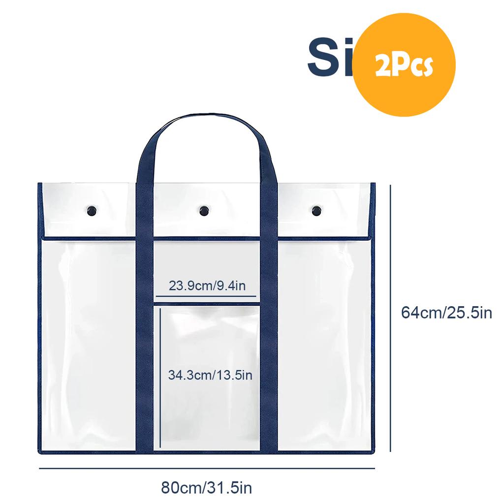 Art Portfolio Bag Outdoor Drawing Portfolio Case Large Capacity 4K/8K Art Shoulder Bag Organizer for Artist Students Hobbyist