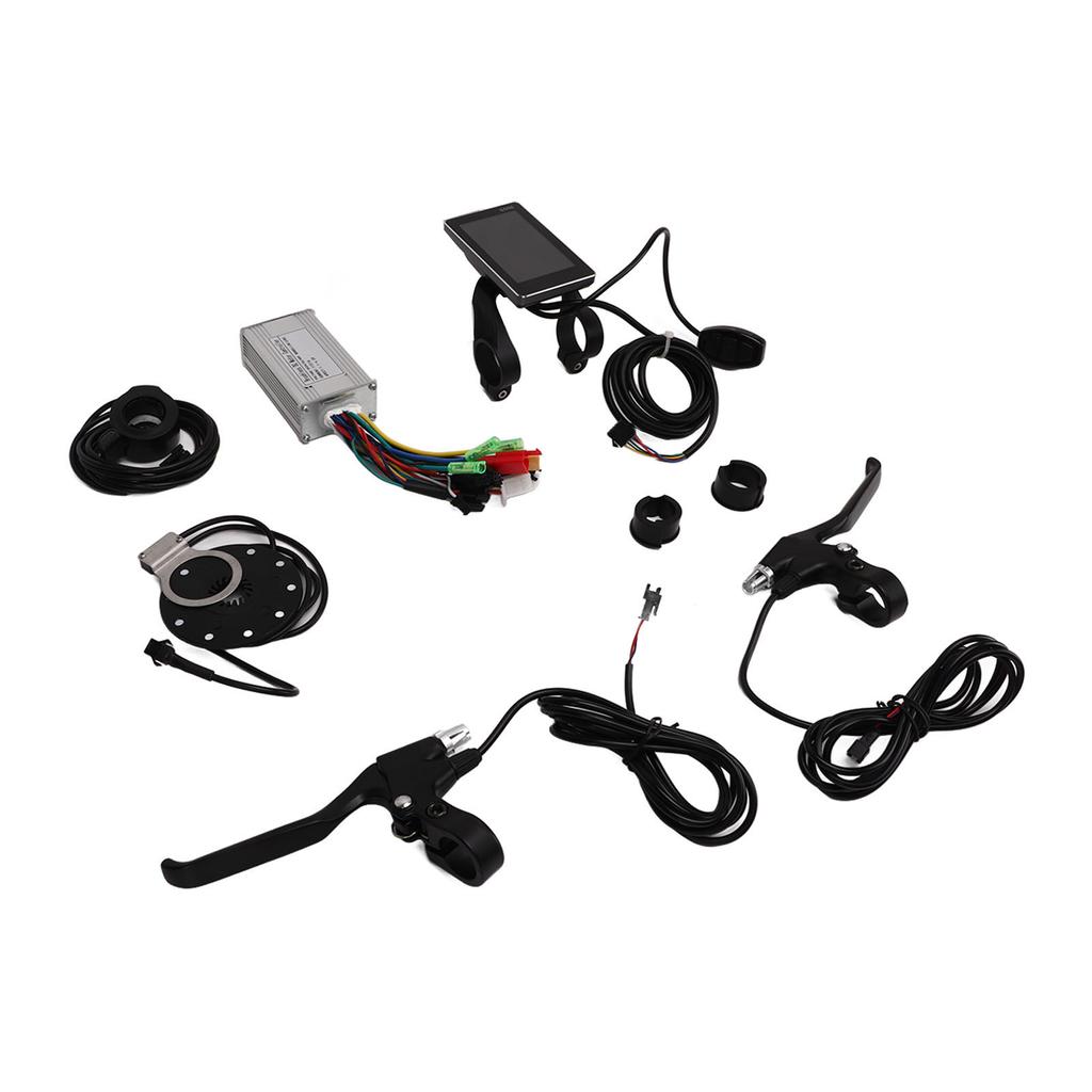 17A 24V 36V 48V 3 Mode Motor Controller GD06 Panel Electric Bike Modified Controller Set for 350W