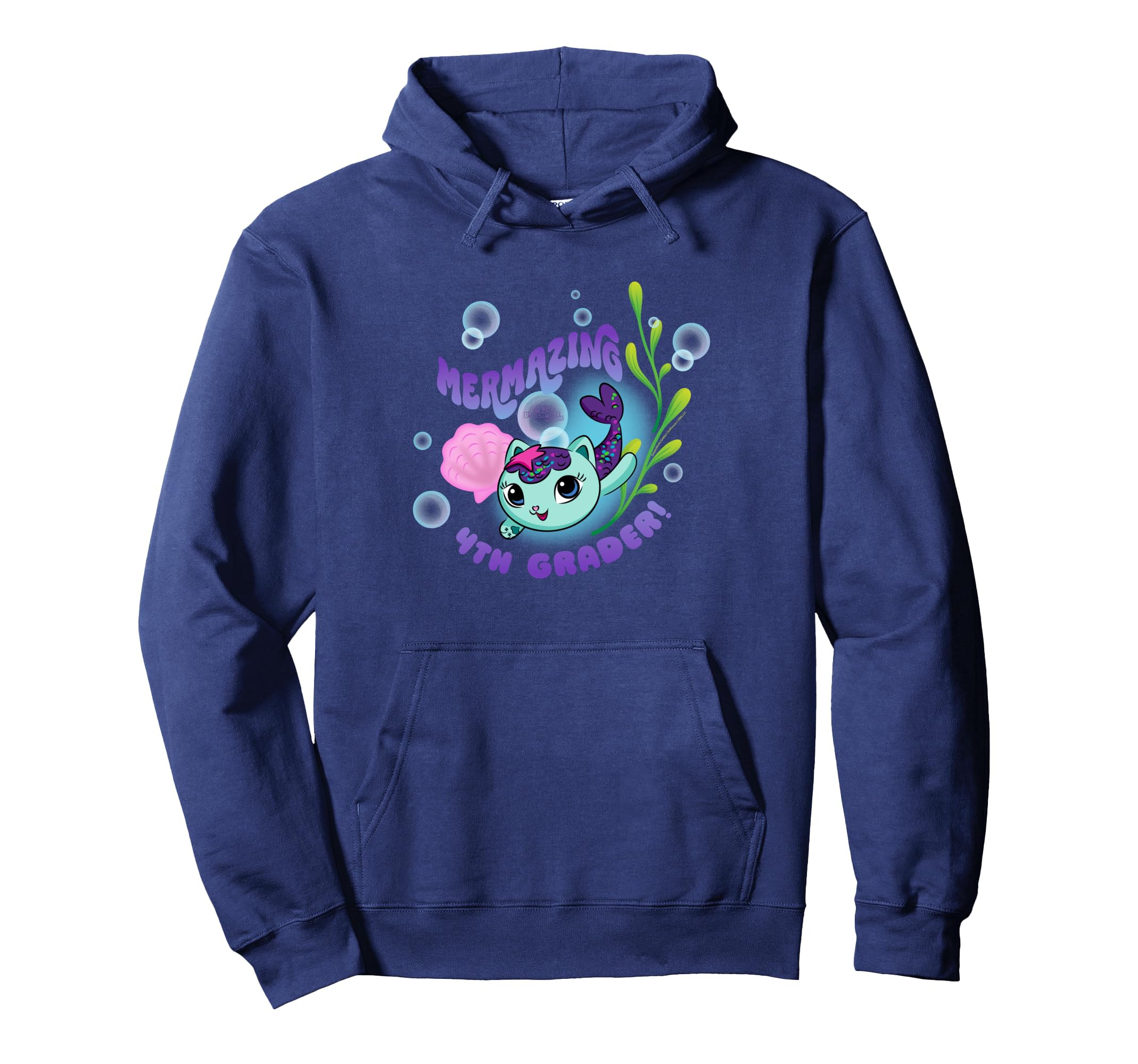

DreamWorks Gabby s Dollhouse Mermazing Fourth Grader Hoodie